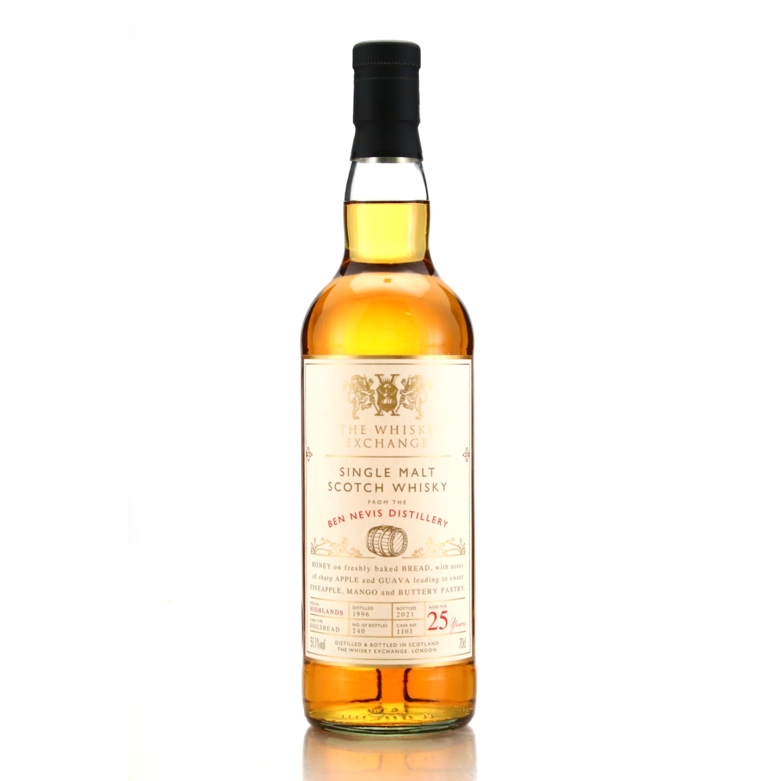 Ben Nevis 1996 Whisky Exchange 25 Year Old