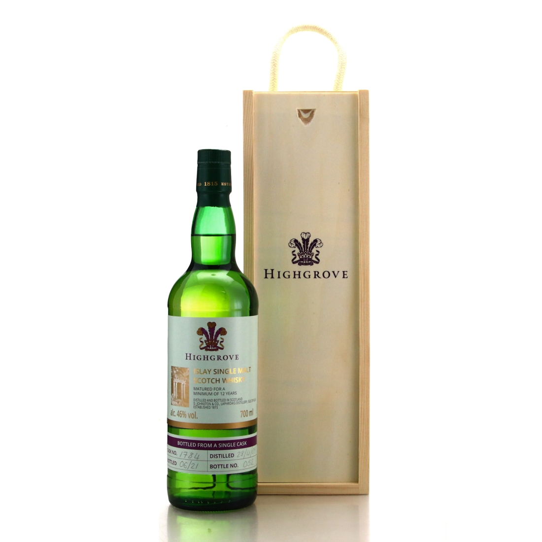 Laphroaig 2009 Highgrove 12 Year Old Single Cask #1784