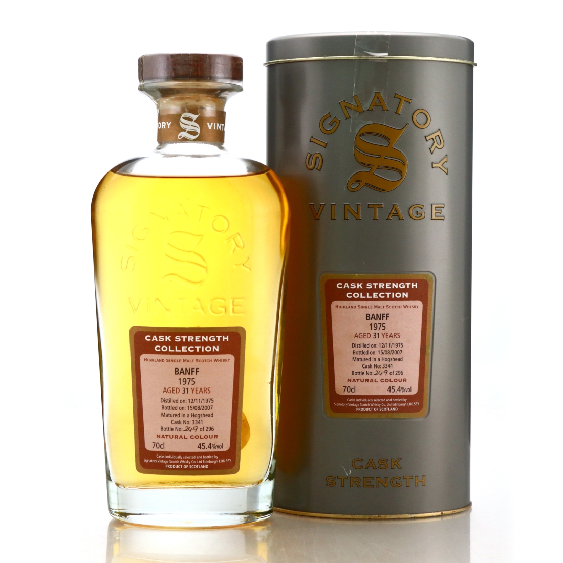 Banff 1975 Signatory Vintage 31 Year Old Cask Strength