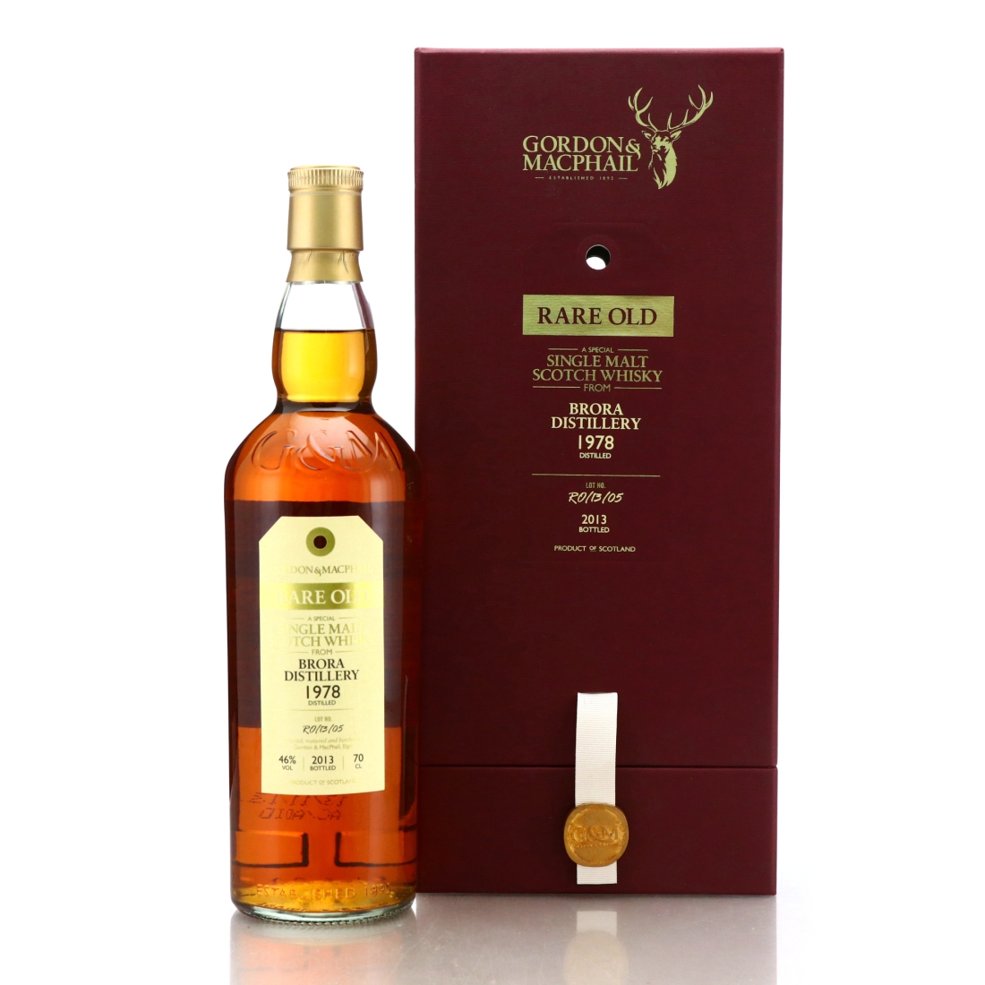 Brora 1978 Gordon and MacPhail Rare Old Lot RO/13/05