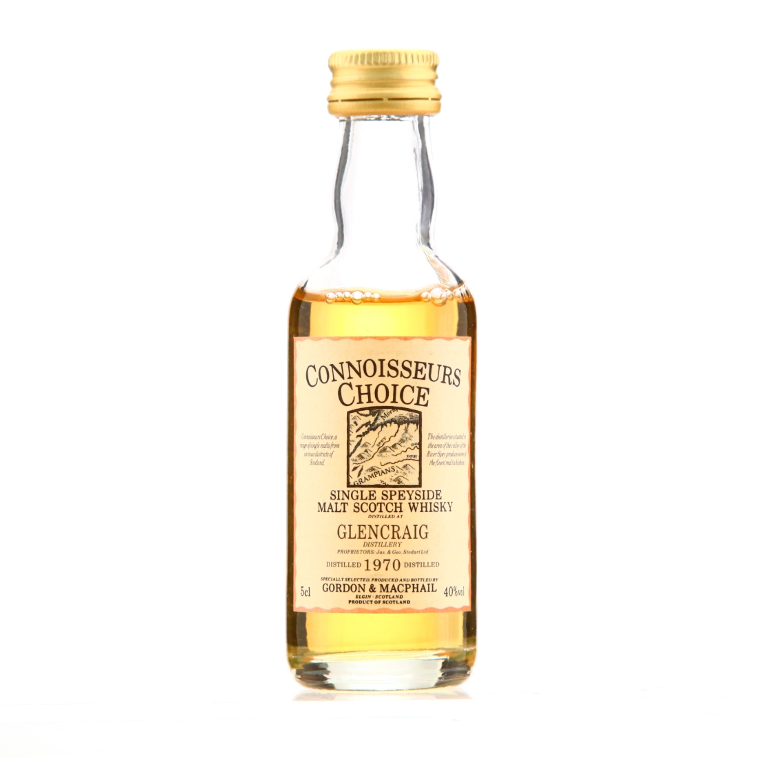 Glencraig 1970 Gordon and MacPhail Miniature