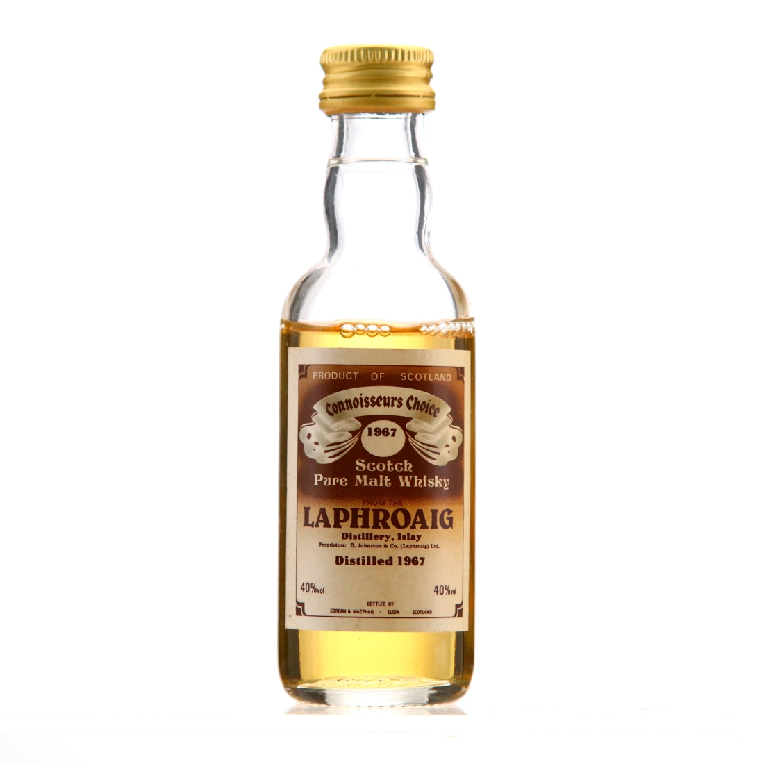 Laphroaig 1967 Gordon and MacPhail Miniature