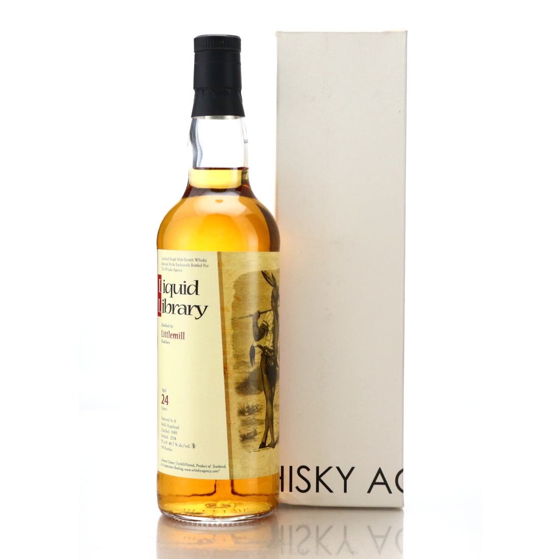 Littlemill 1989 Whisky Agency 24 Year Old Liquid Library