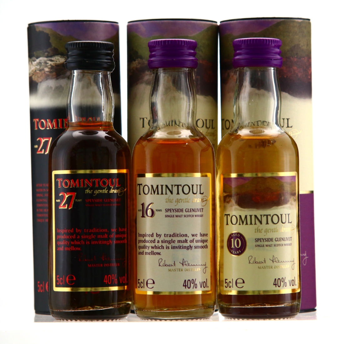 Tomintoul Miniature Pack 3 x 5cl