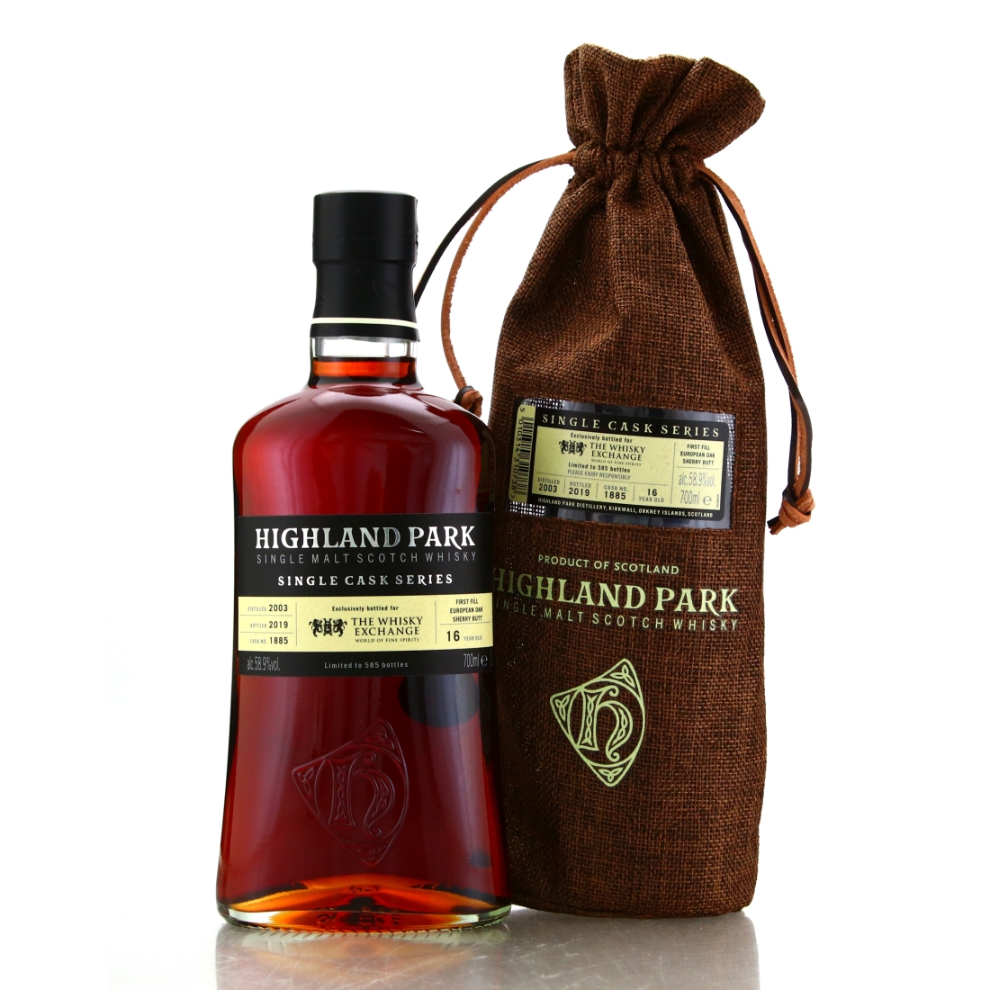 Highland Park 2003 Single Sherry Cask 16 Year Old #1885 / TWE