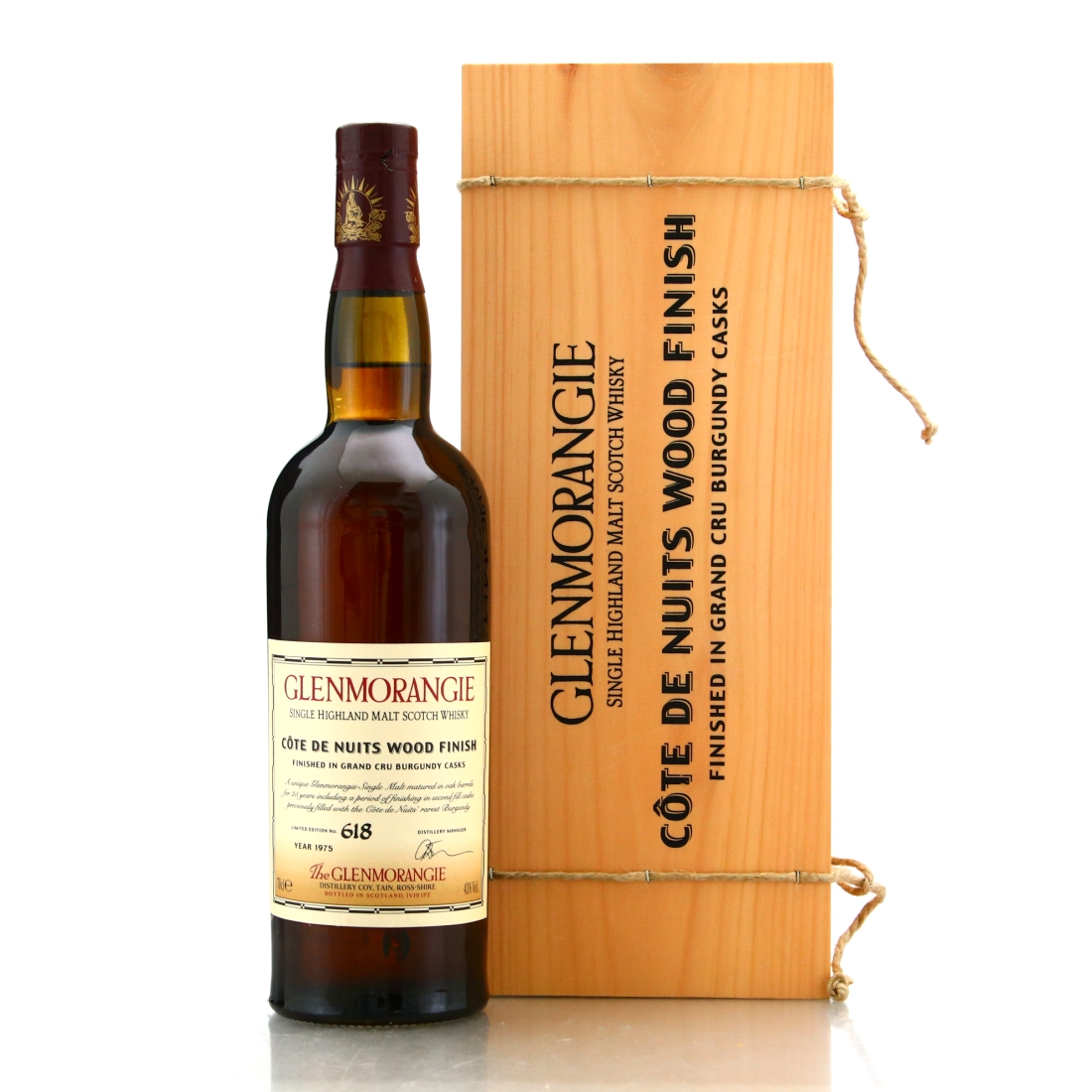Glenmorangie 1975 Cote de Nuits Wood Finish