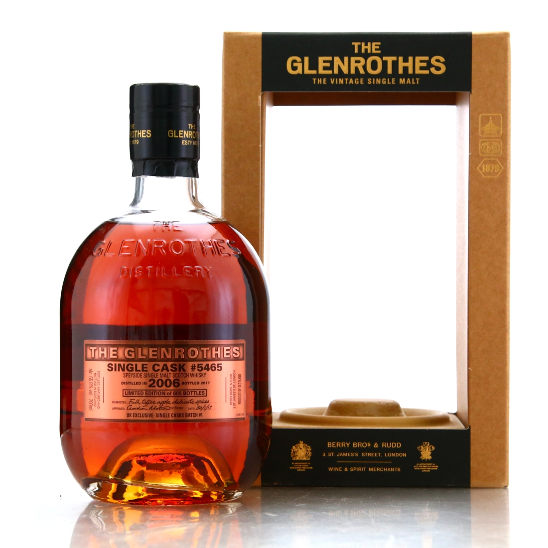Glenrothes 2006 Single Cask #5465 / UK