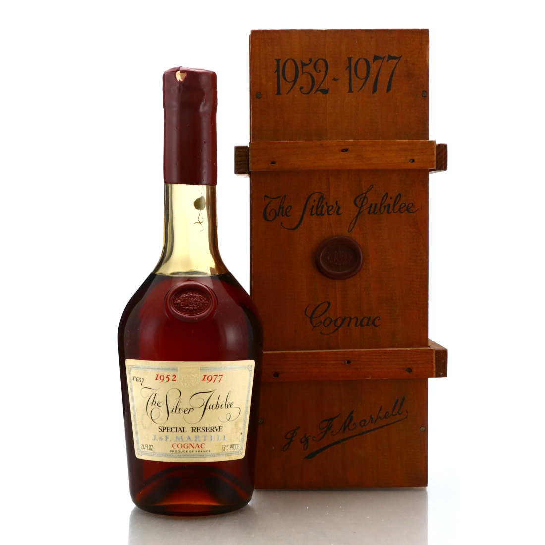 Martell Reserve Silver Jubilee Cognac 1977