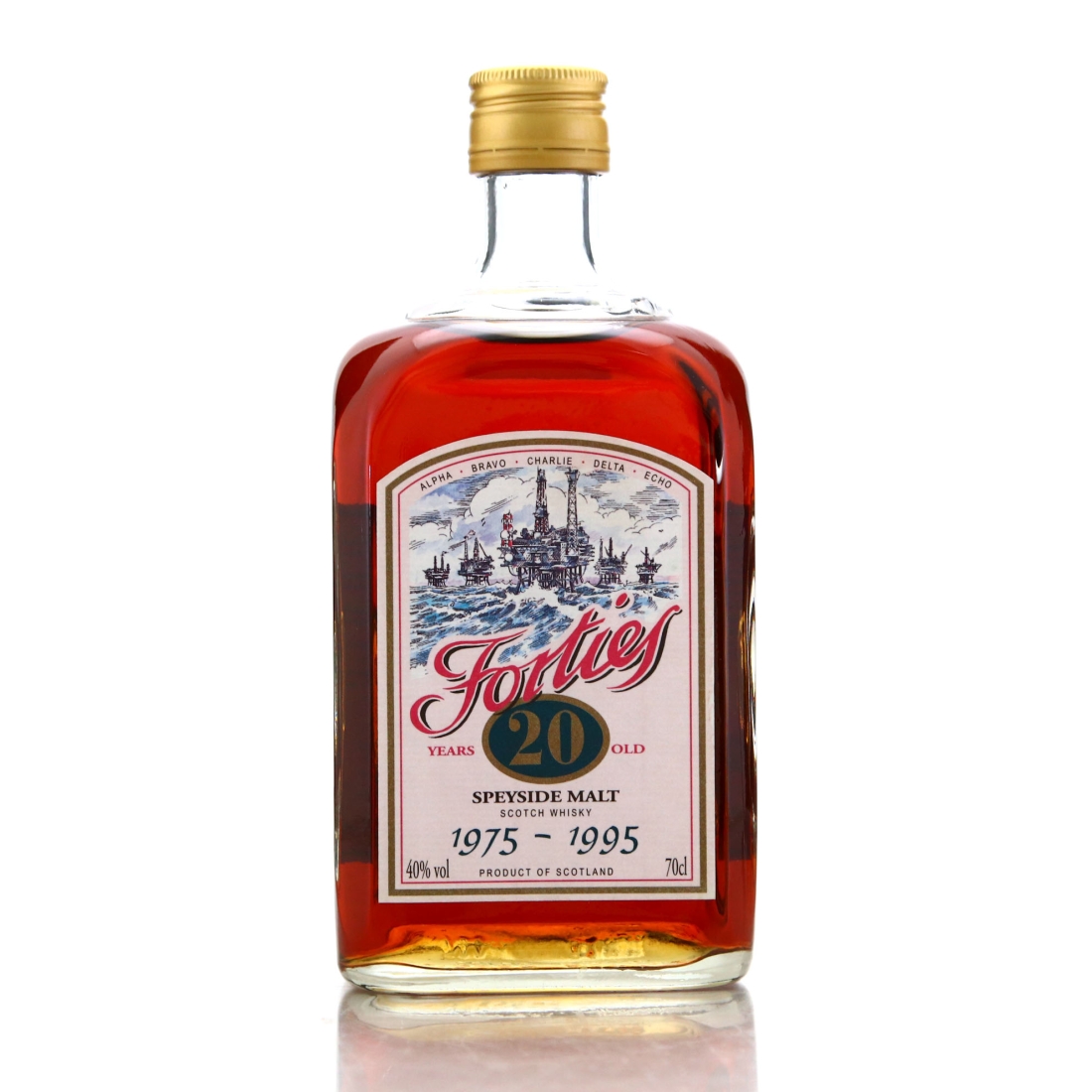 Forties 1975 20 Year Old Speyside Single Malt / 20th Anniversary