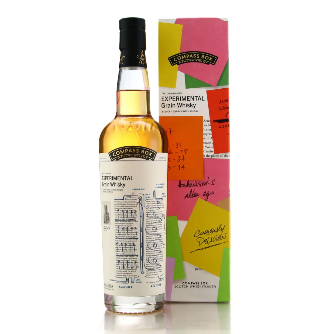 Compass Box Two Columns on Experimental Grain Whisky Whisky | Whisky ...