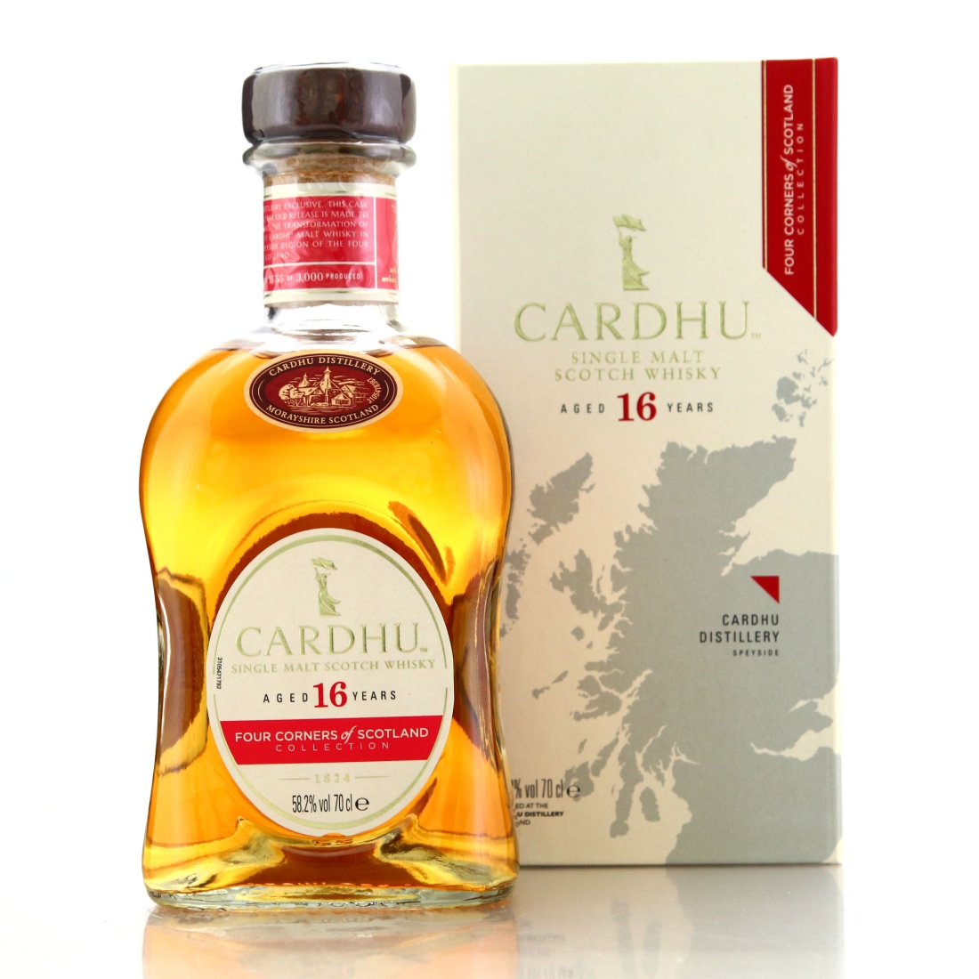 Cardhu 16 Year Old Four Corners of Scotland Collection