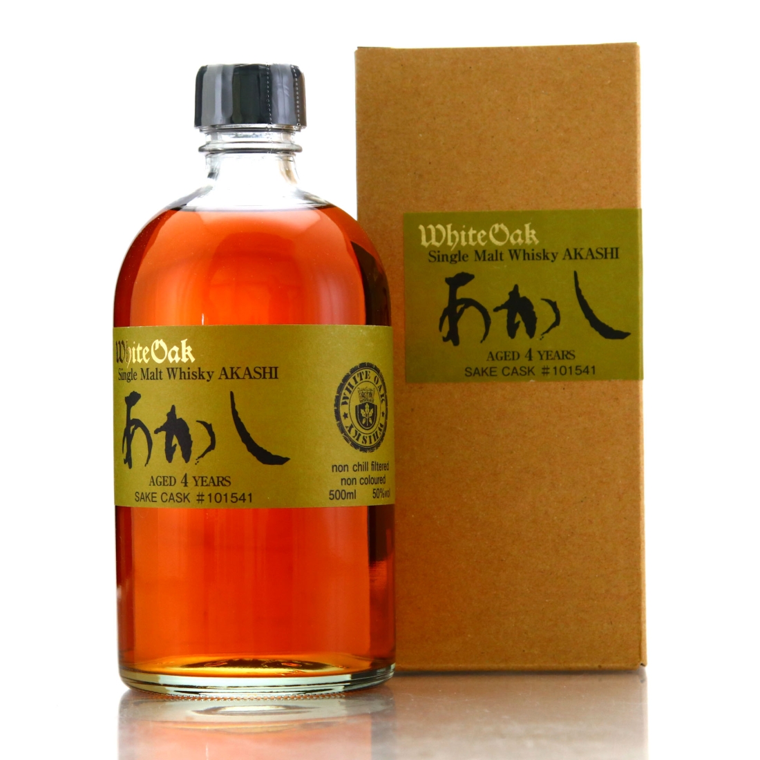 Akashi 4 Year Old Single Sake Cask #101541 50cl
