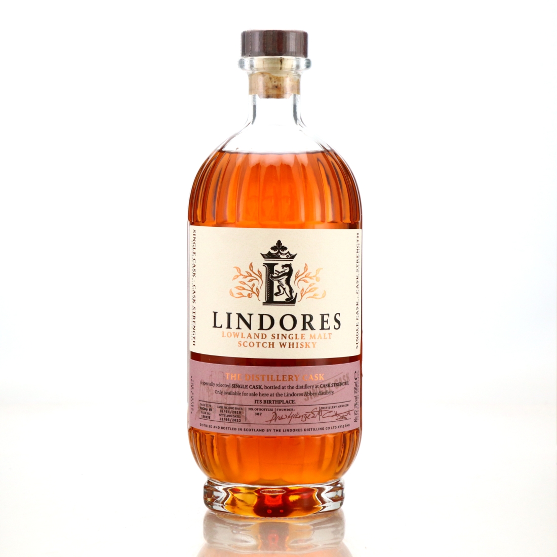 Lindores 2019 Single Wine Cask #190438