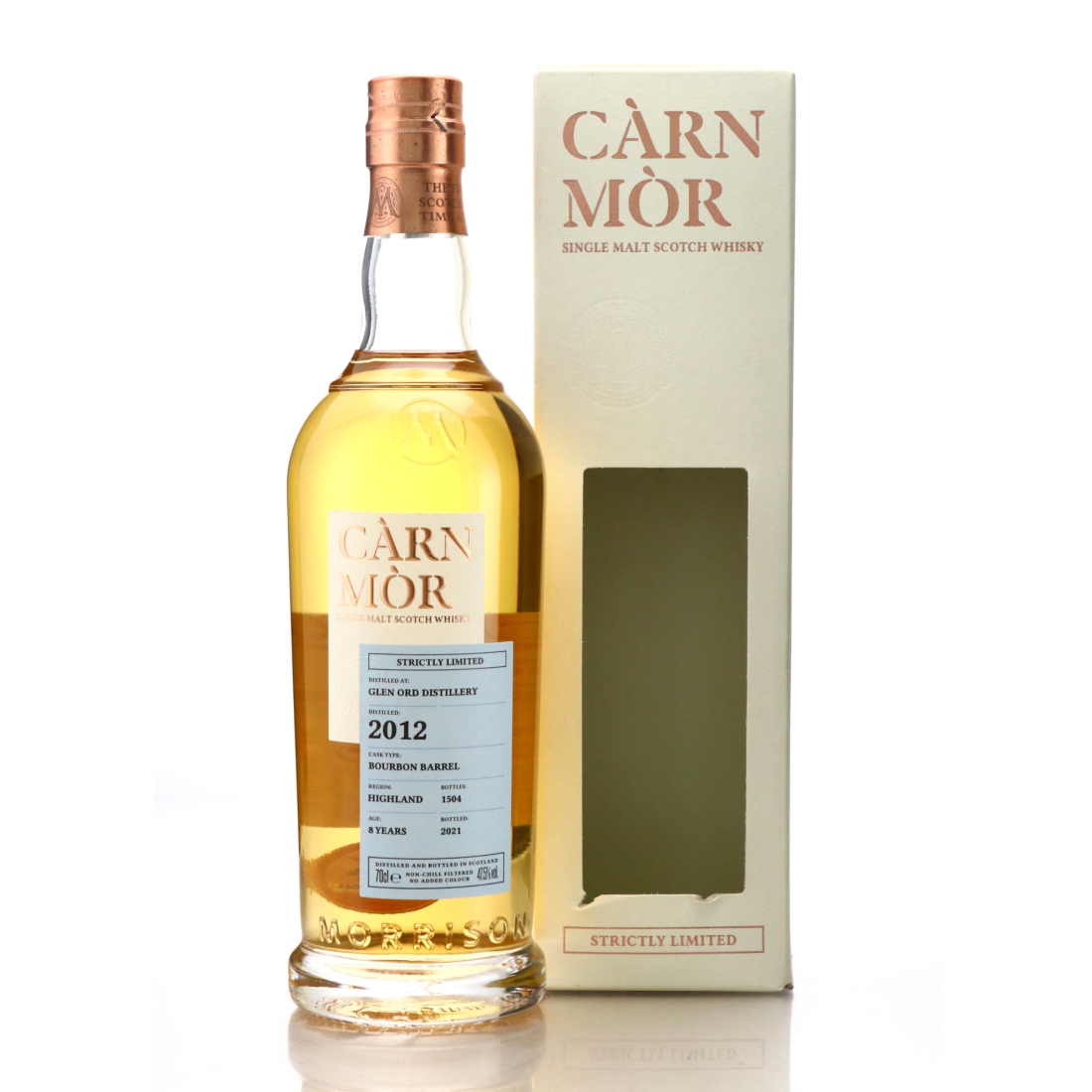 Glen Ord 2012 Carn Mor 8 Year Old