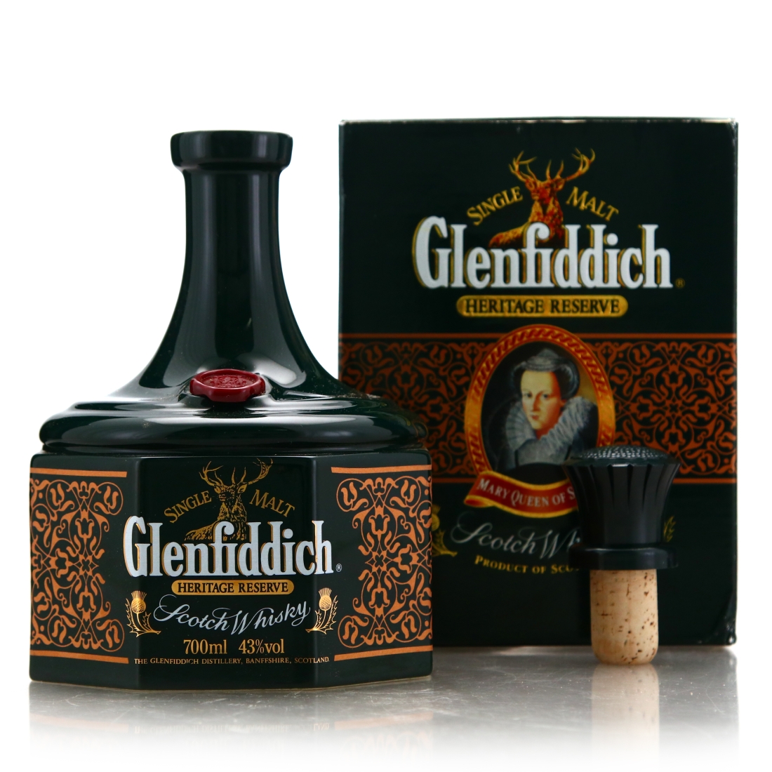 Glenfiddich Heritage Reserve Decanter / Mary Queen of Scots