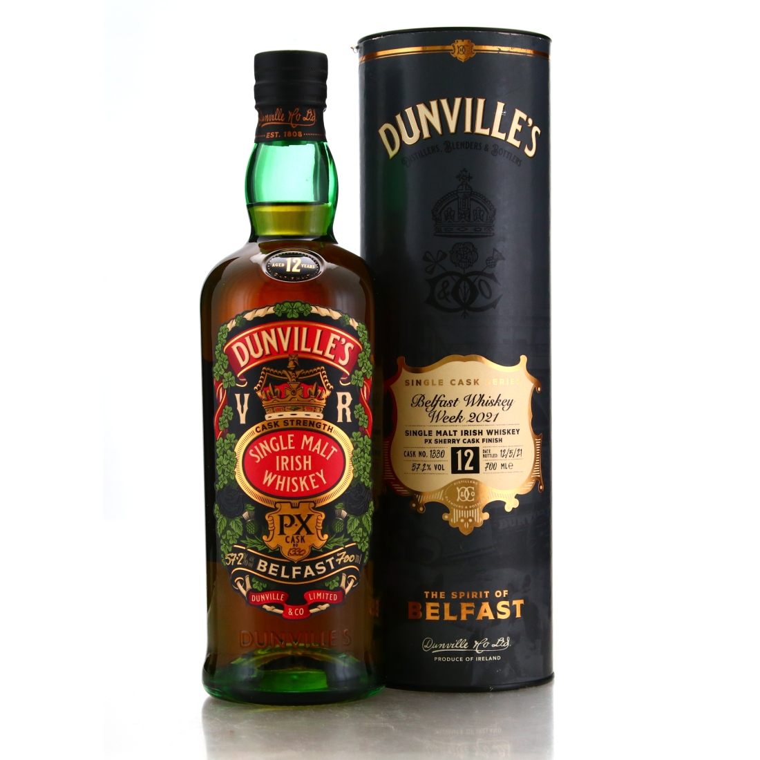 Dunville's VR 12 Year Old Single PX Cask #1330