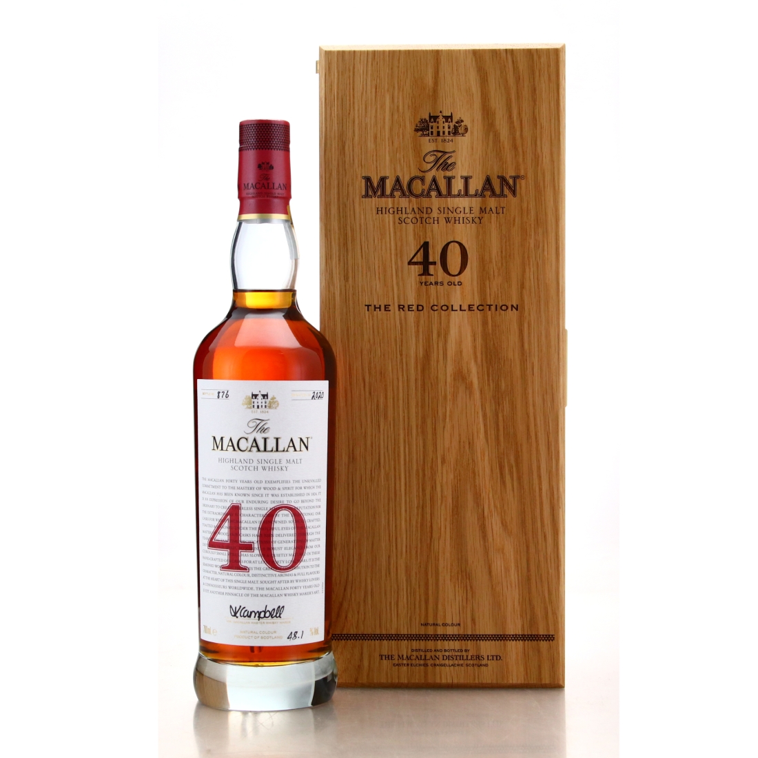 Image for Macallan 40 Year Old The Red Collection