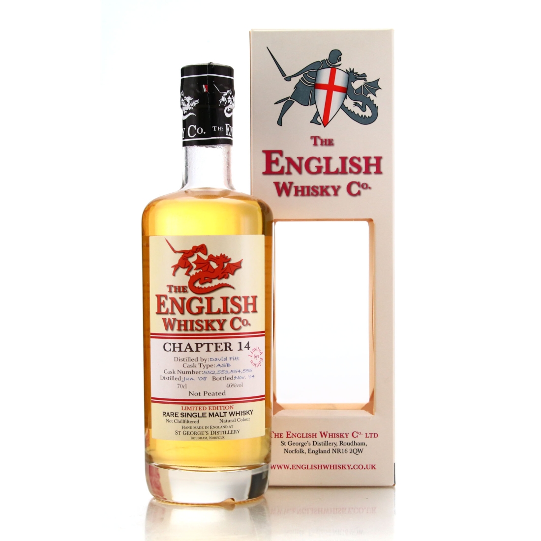 English Whisky Co 2008 Chapter 14 Not Peated