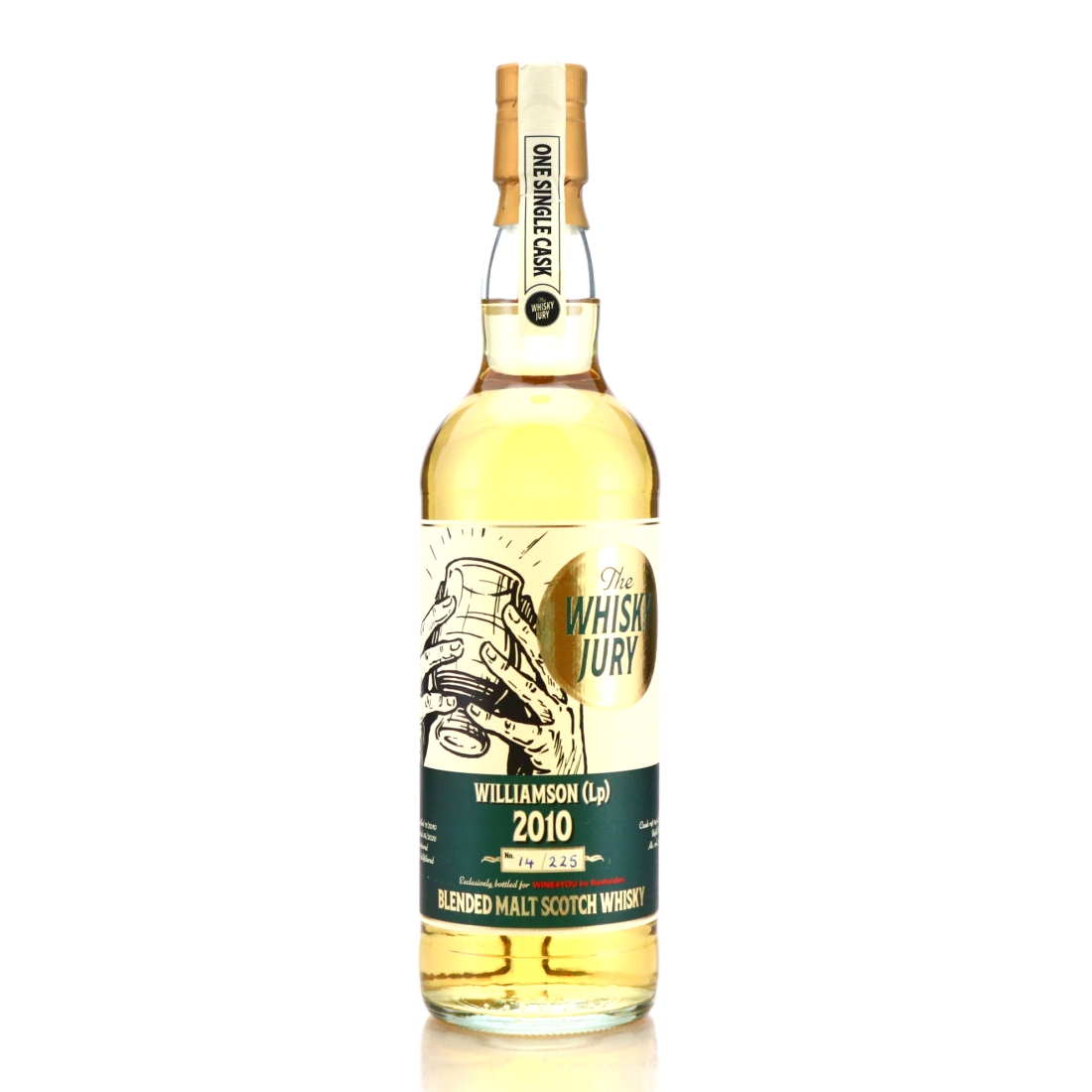 Laphroaig 'Williamson' 2010 The Whisky Jury / Wine4You