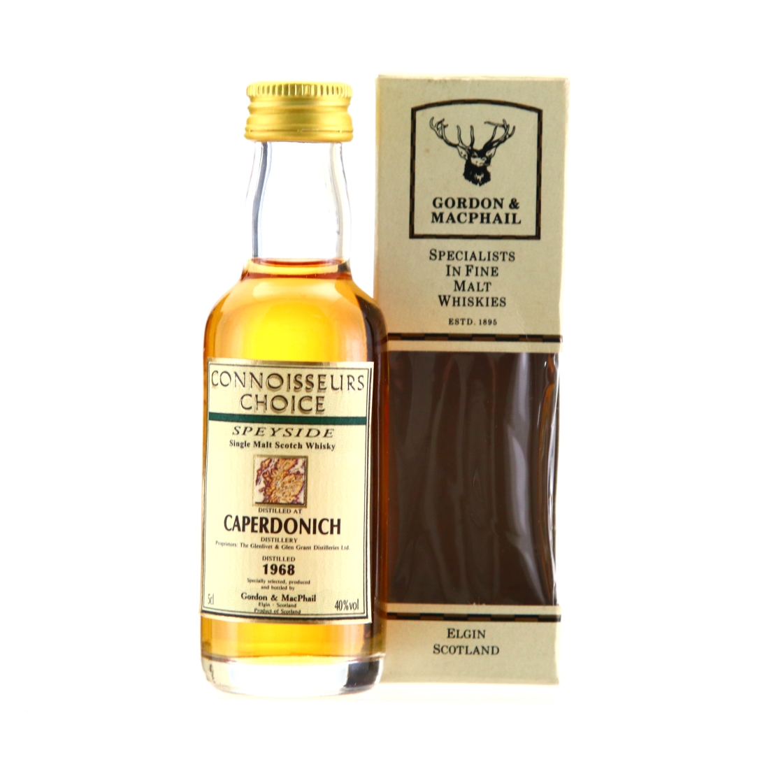 Caperdonich 1968 Gordon and MacPhail Miniature