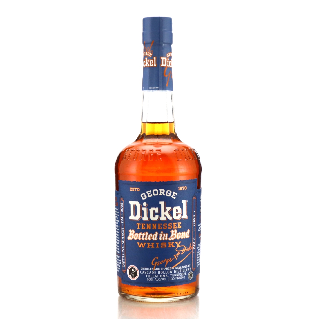George Dickel 2008 Bottled in Bond 11 Year Old