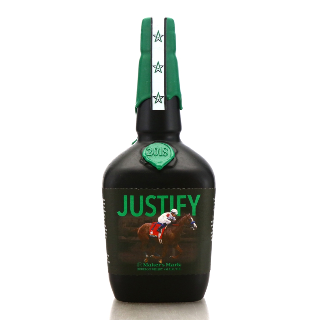 Maker's Mark Kentucky Straight Bourbon 1 Litre / Justify