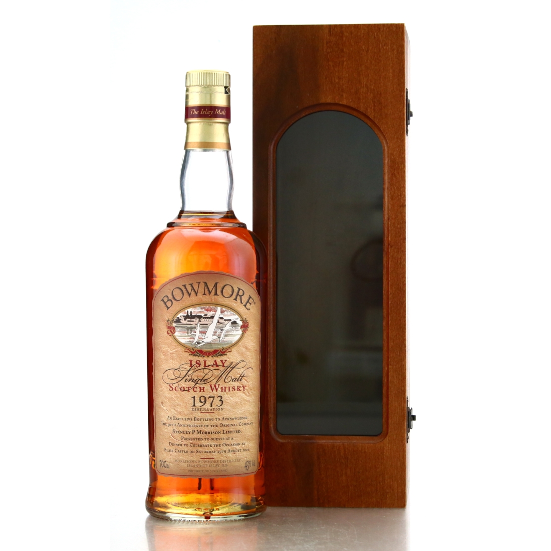 Bowmore 1973 Stanley P Morrison 50th Anniversary Dinner