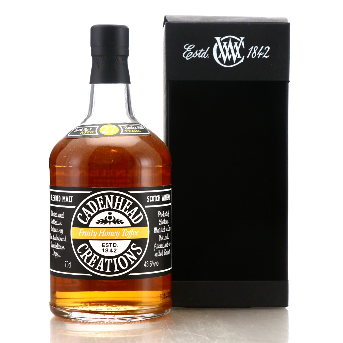 Cadenhead Creations 27 Year Old Fruity Honey Toffee Batch #1