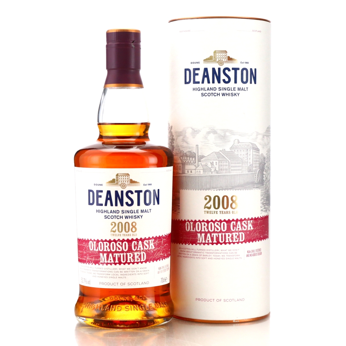 Deanston 2008 Oloroso Cask 12 Year Old