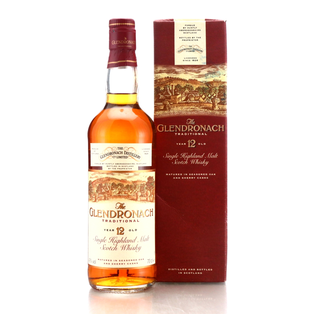 Glendronach 12 Year Old Traditional 1990s / Previ Import