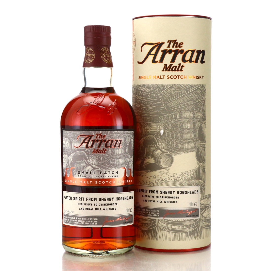 Arran 2012 Small Batch Peated Sherry Hogsheads / RMW & Drinkmonger