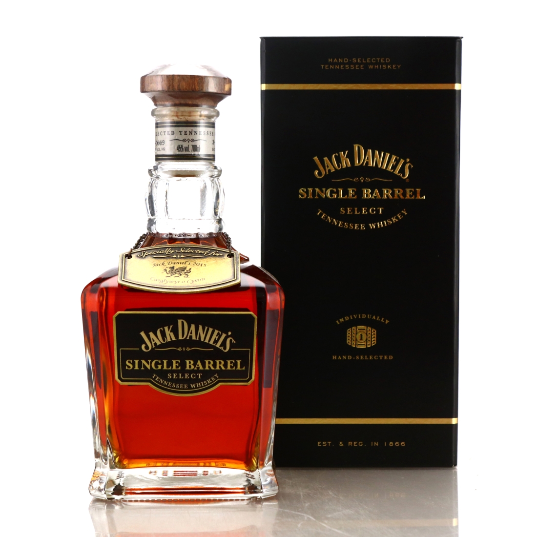 Jack Daniel's Single Barrel Select 2015 70cl / Welsh Collectors 2015