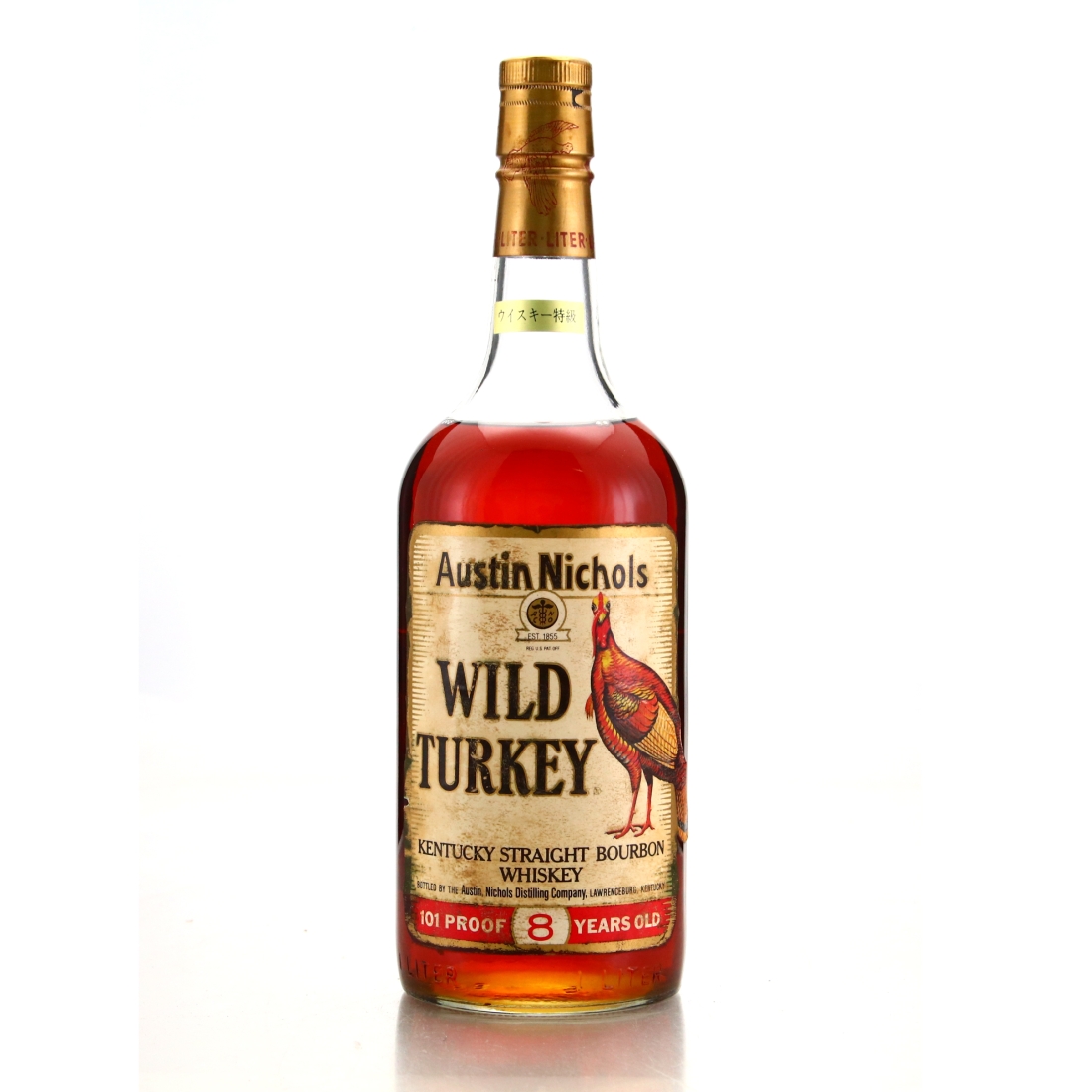 Wild Turkey 8 Year Old 101 Proof 1986 1 Litre