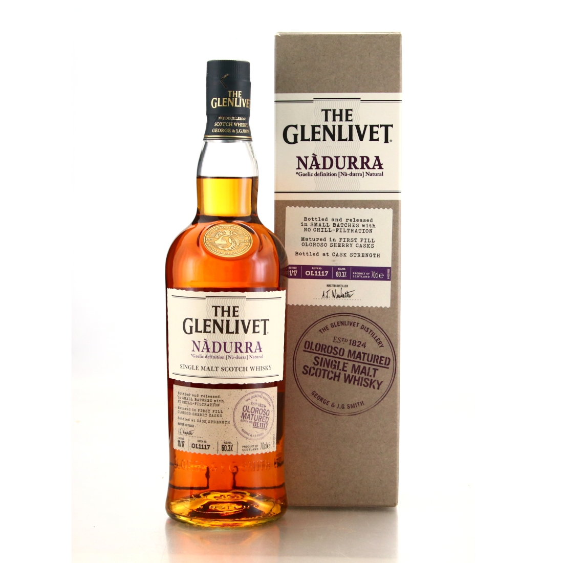 Glenlivet Nadurra Oloroso Sherry Cask Batch #OL1117