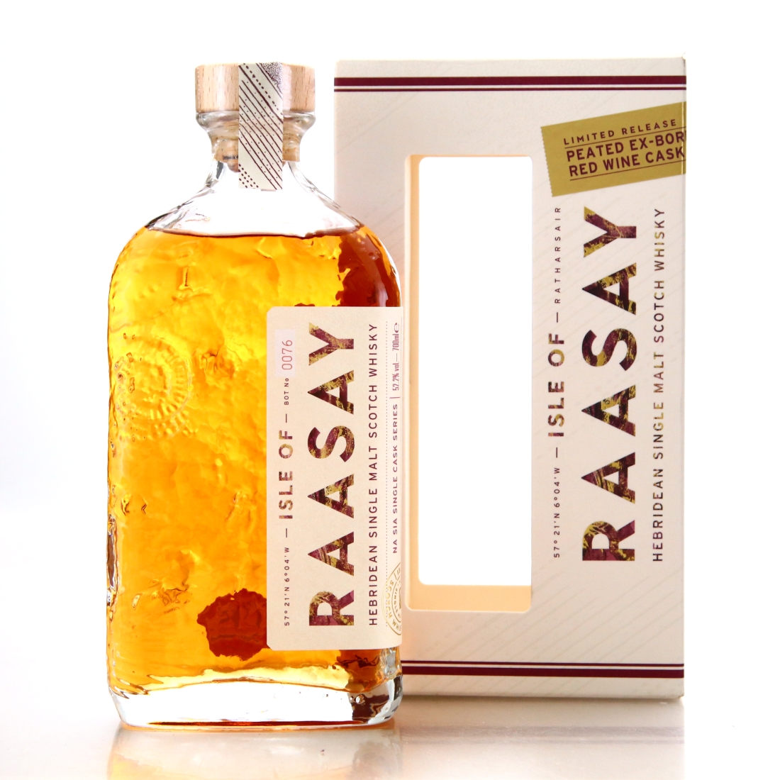 Raasay 2018 Peated Single Red Wine Cask #08