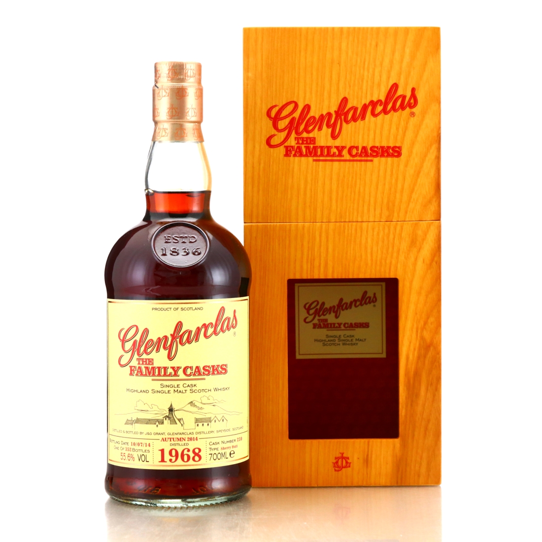 Glenfarclas 1968 Family Cask #230 / Autumn 2014