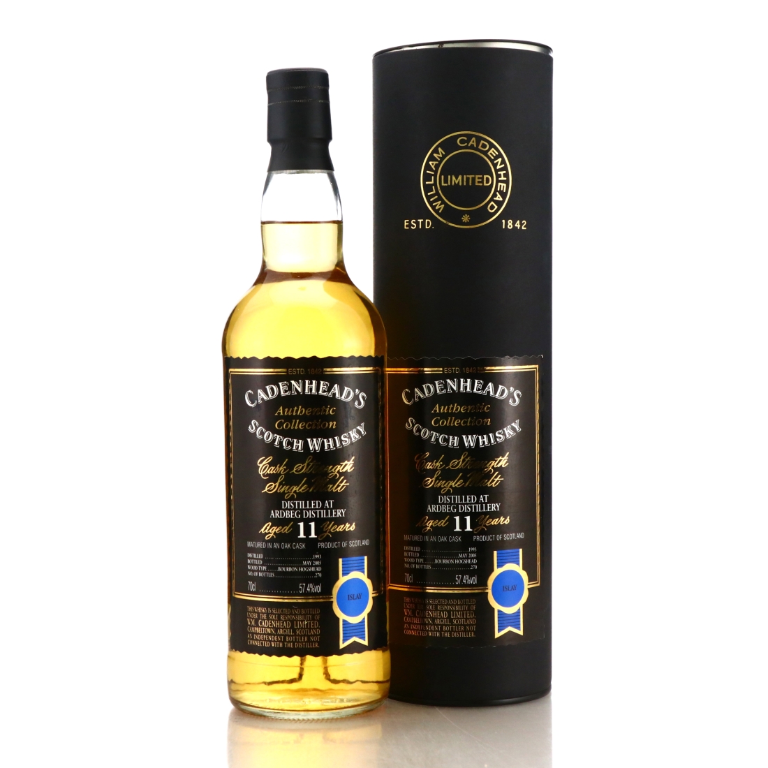 Ardbeg 1993 Cadenhead's 11 Year Old