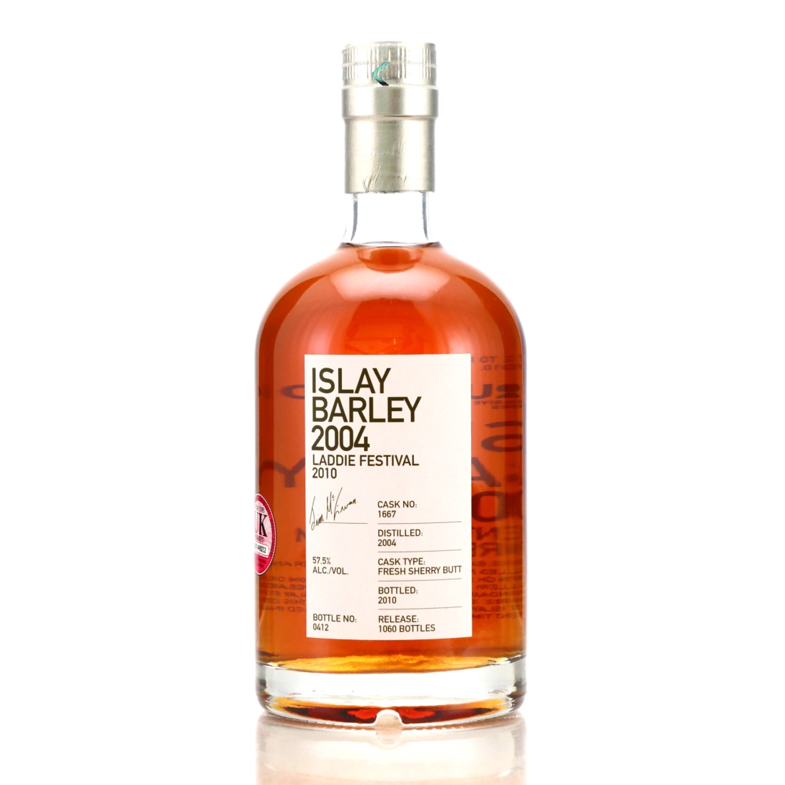 Bruichladdich 2004 Islay Barley Valinch / Feis Ile 2010