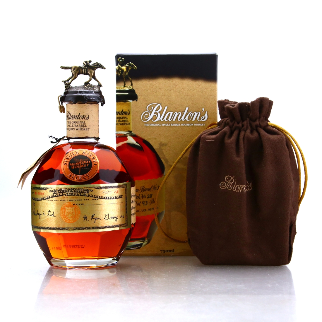 Blanton's Single Barrel dumped 2021 / Medicinal Whiskey