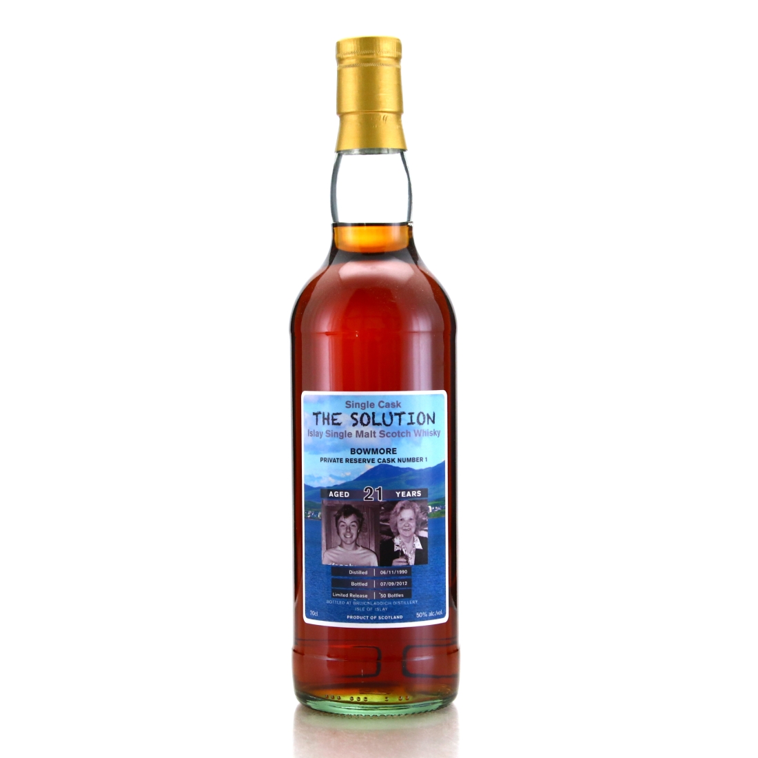 Bowmore 1990 Private Cask 21 Year Old #1 / The Solution