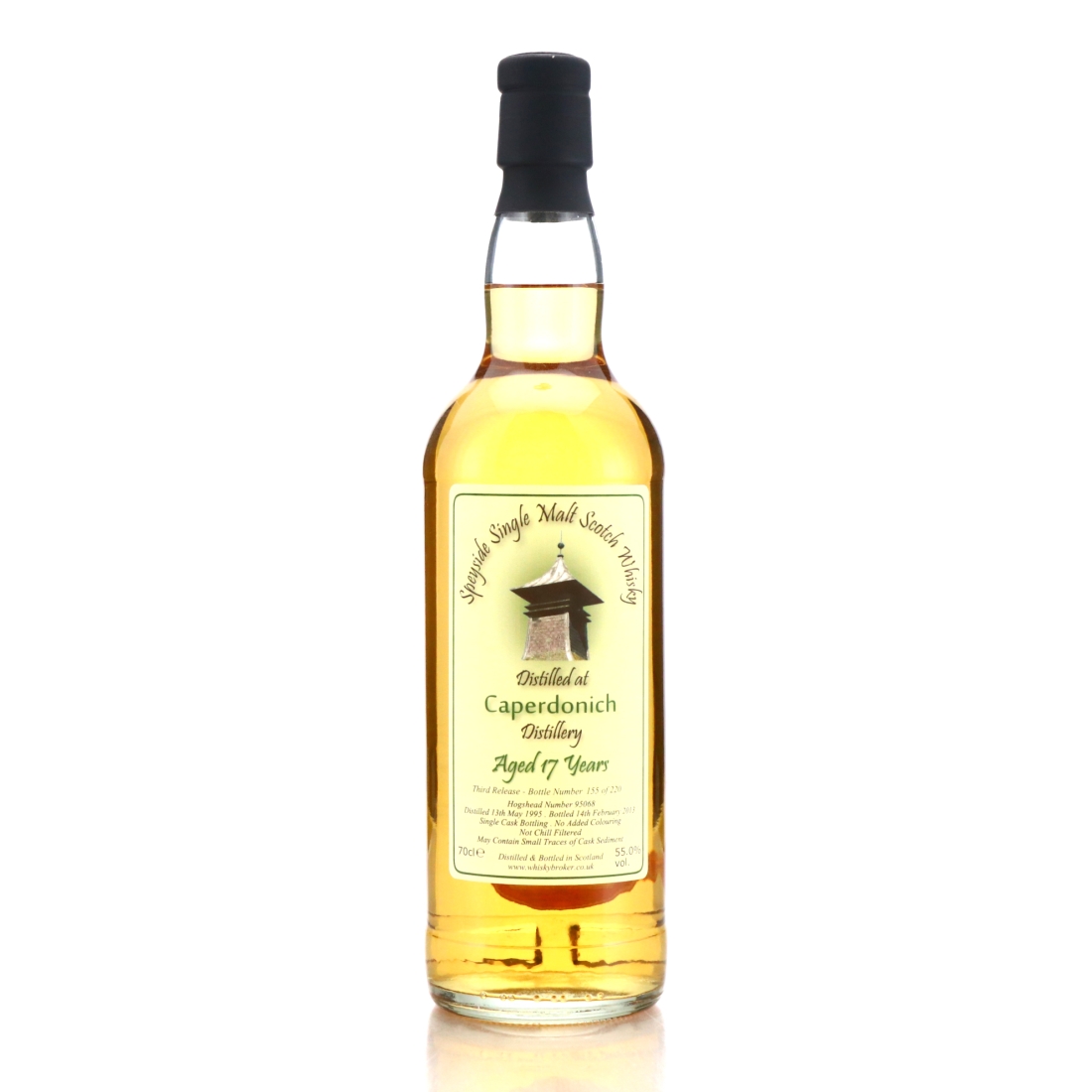 Caperdonich 1995 Whisky Broker 17 Year Old