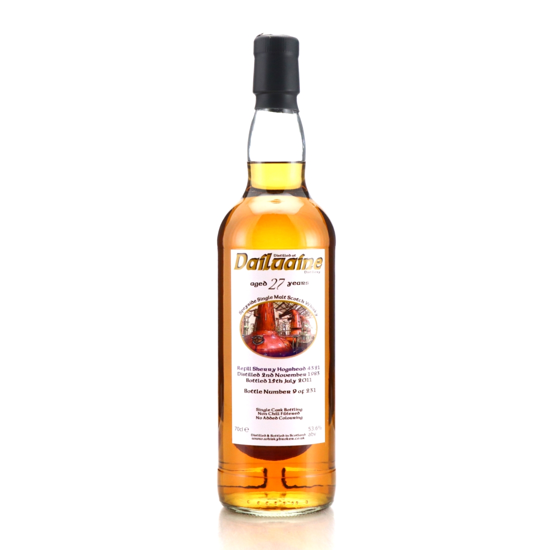 Dailuaine 1983 Whisky Broker 27 Year Old