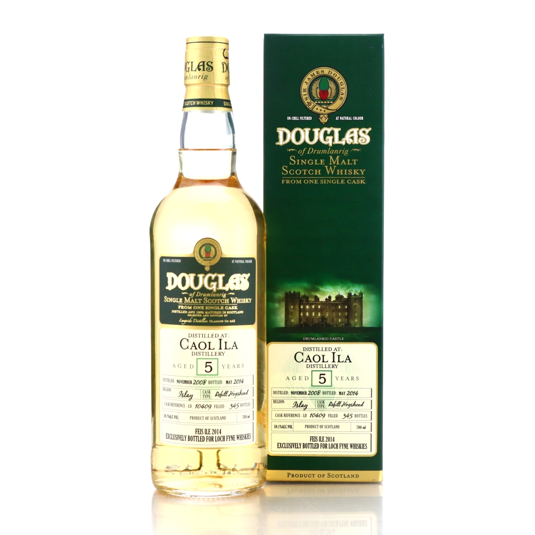 Caol Ila 2008 Douglas of Drumlanrig 5 Year Old / Feis Ile 2014