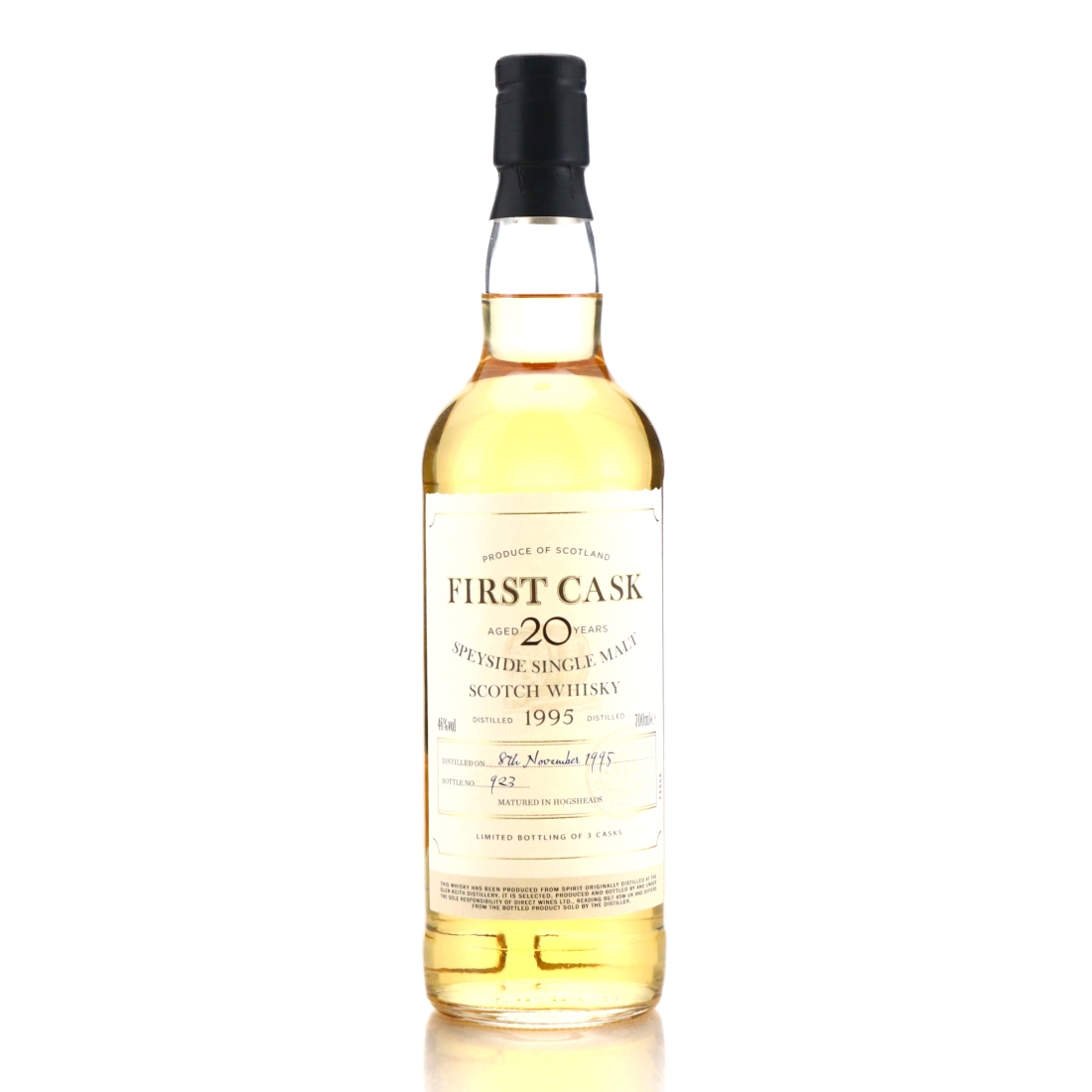 Glen Keith 1995 First Cask 20 Year Old