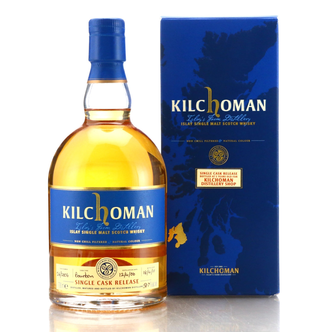Kilchoman 2006 Single Bourbon Cask #26 / Distillery Exclusive