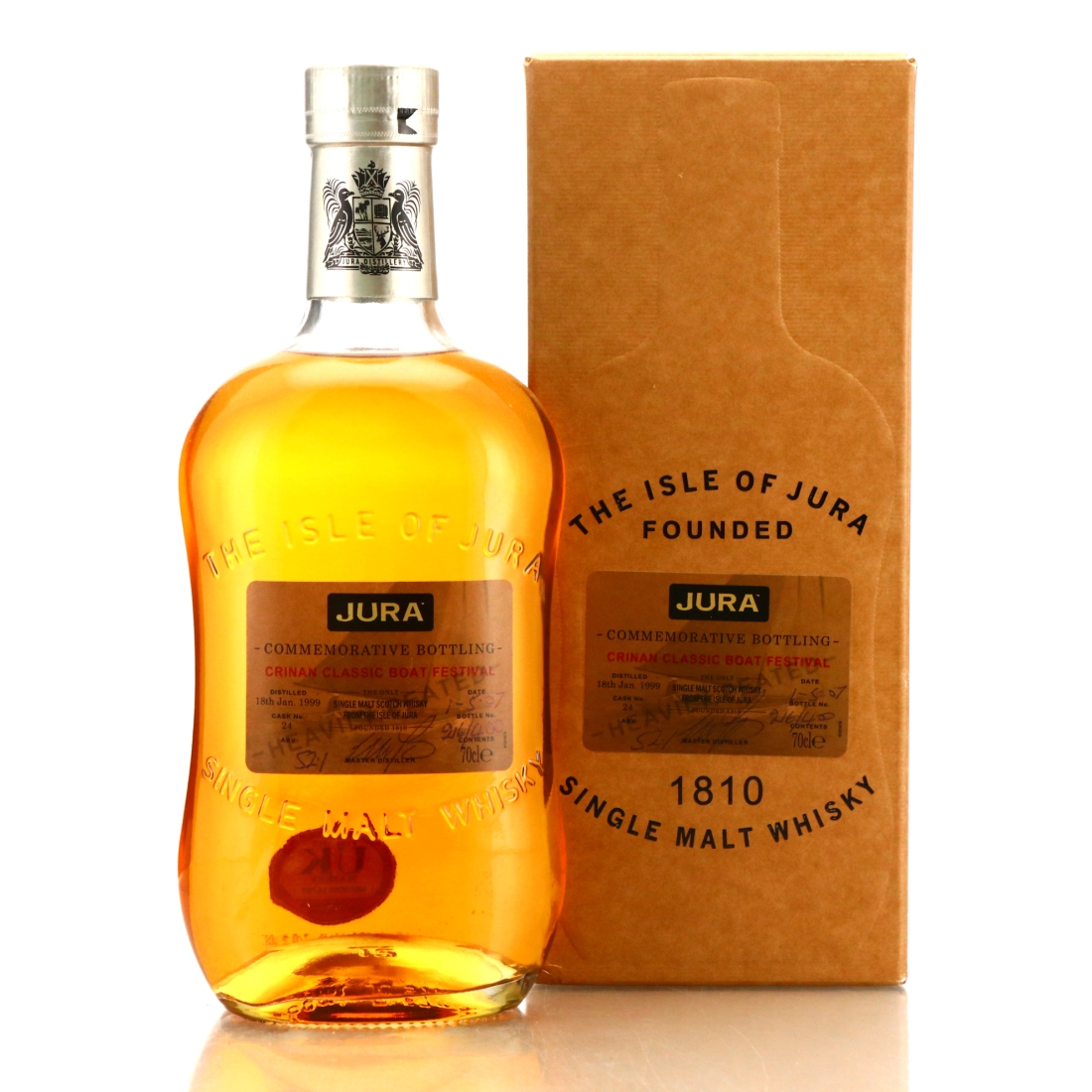 Jura 1999 Single Cask #24 / Crinan Classic Boat Festival