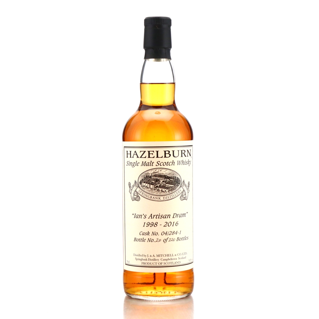 Hazelburn 1998 Private Cask 18 Year Old / Ian's Artisan Dram