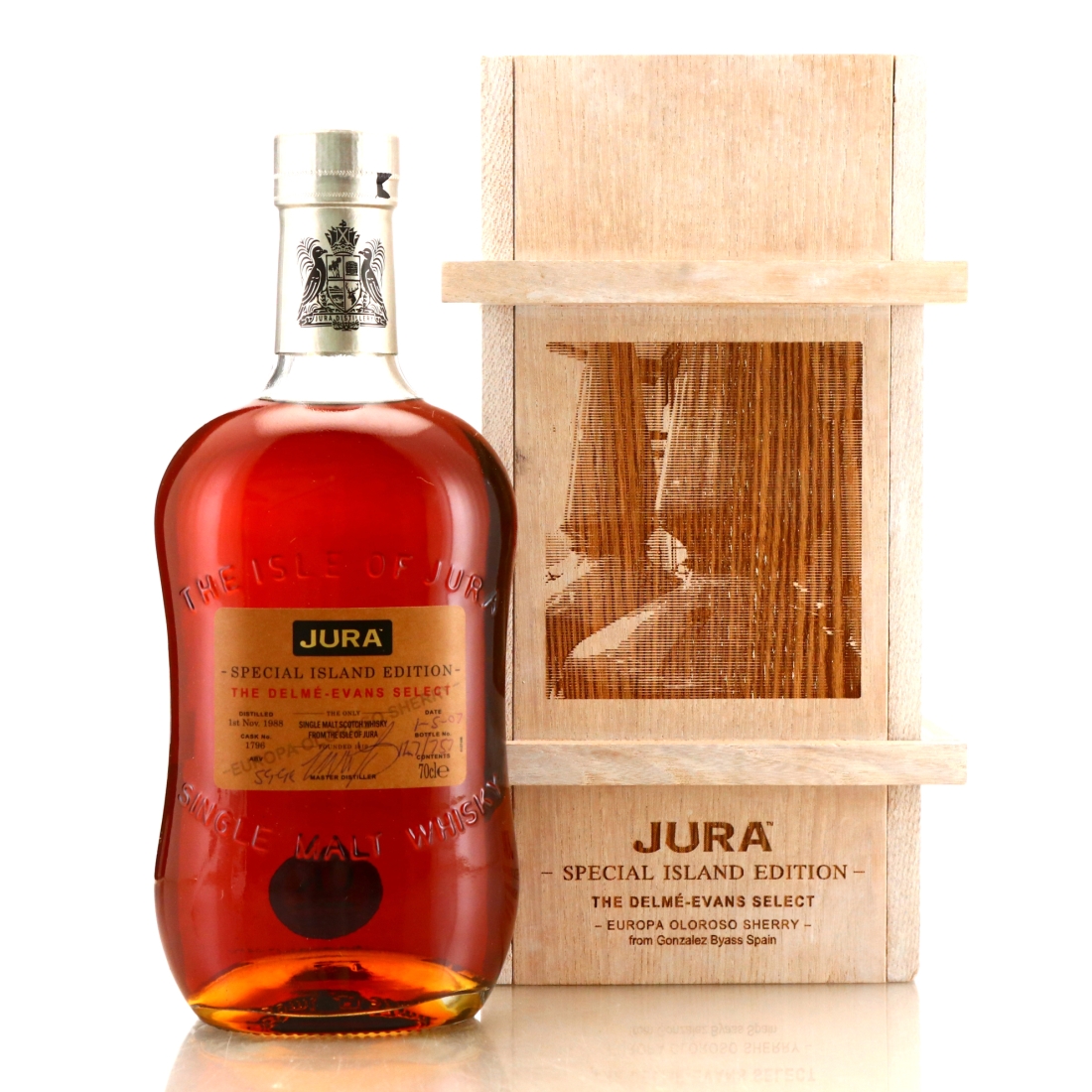 Jura 1988 The Delme-Evans Select / Signed