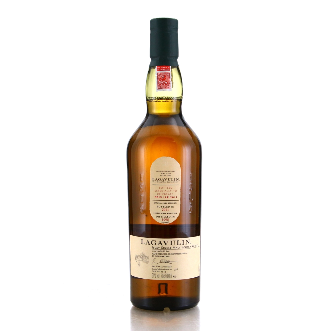 Lagavulin 1998 Single Cask #1715 / Feis Ile 2011