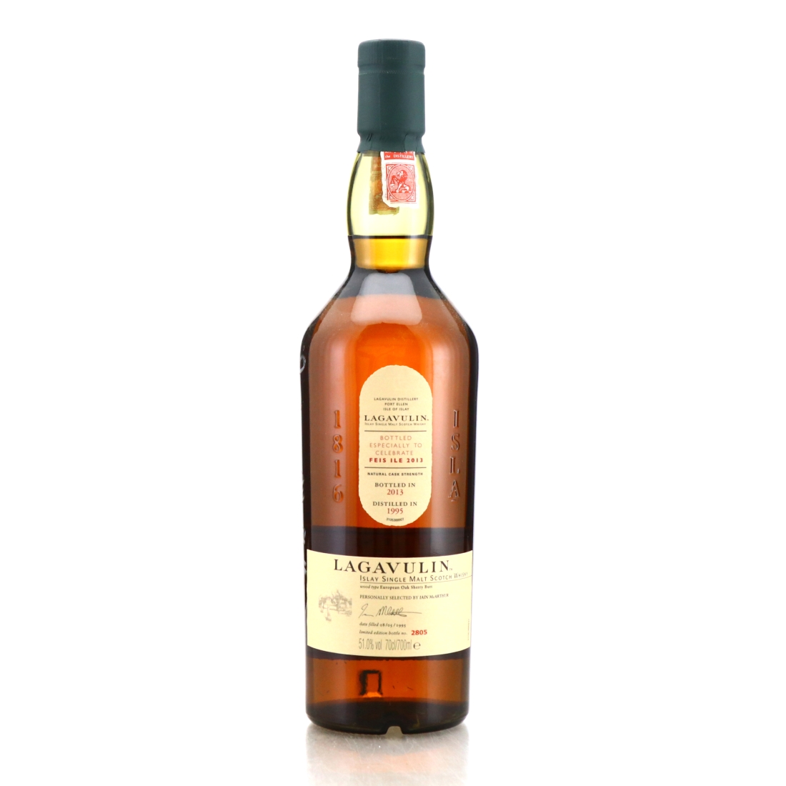 Lagavulin 1995 Cask Strength / Feis Ile 2013 - Signed